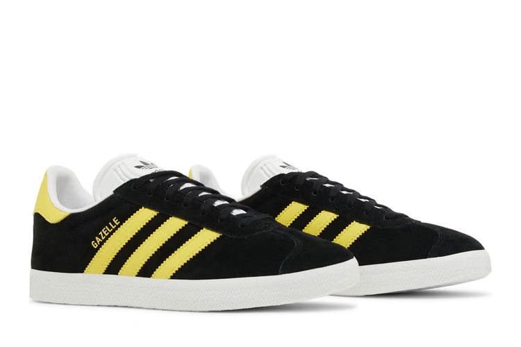 Adidas Gazelle Black Impact Yellow