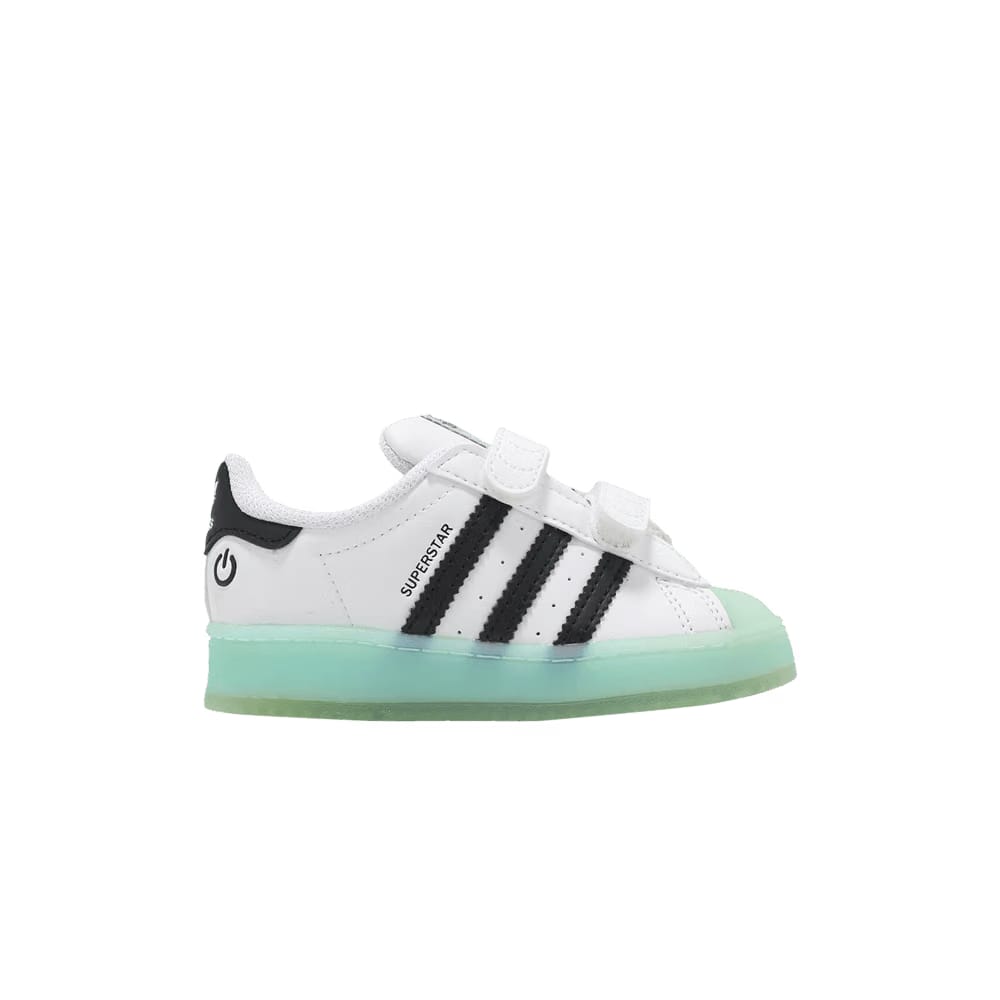 Adidas Superstar CF I LED Lights - White Semi Flash Aqua