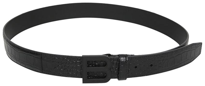 Balenciaga Hourglass Belt Black