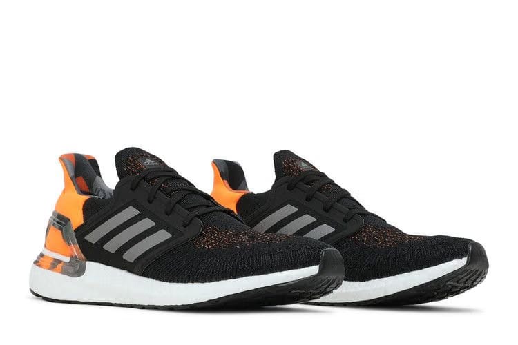 Adidas UltraBoost 20 Black Signal Orange'