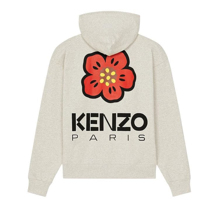 Kenzo Pixel Oversized Hoodie Grey