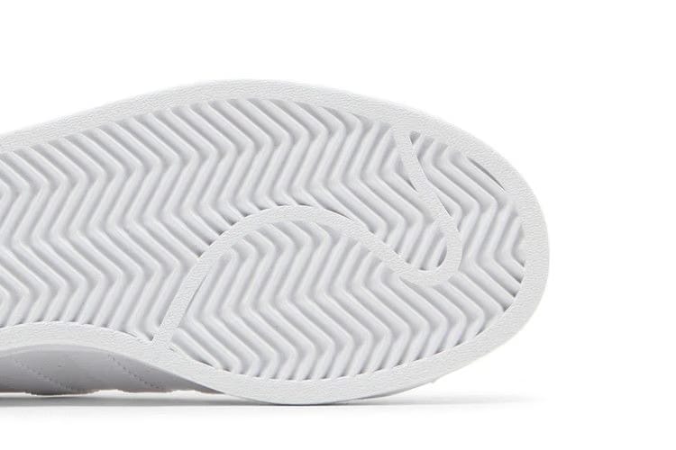Adidas Superstar J White Sparkle