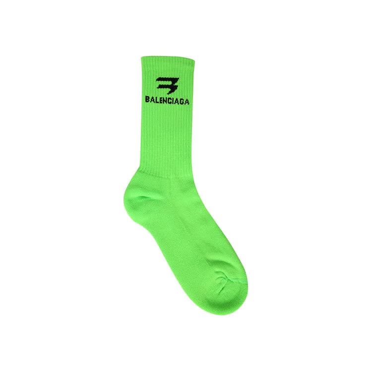 Balenciaga Sporty B Socks Yellow