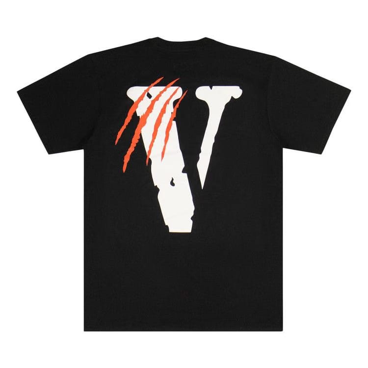 Vlone Black V Panther T-Shirt Black