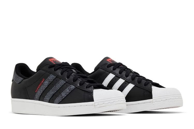 Adidas Wmns Superstar 'Black White Snakeskin'