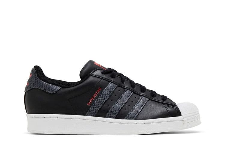 Adidas Wmns Superstar 'Black White Snakeskin'