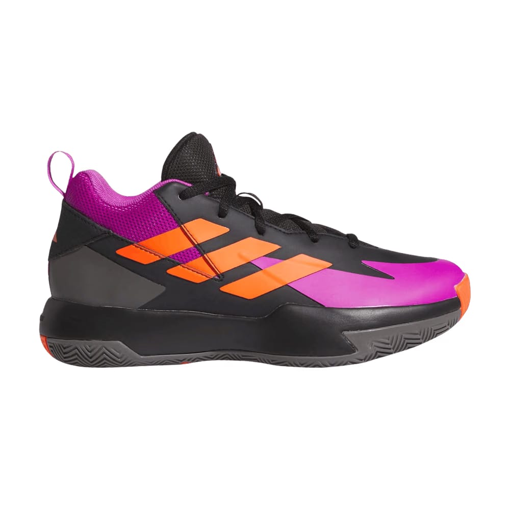 Adidas Cross 'Em Up Select Mid J Black Purple Orange
