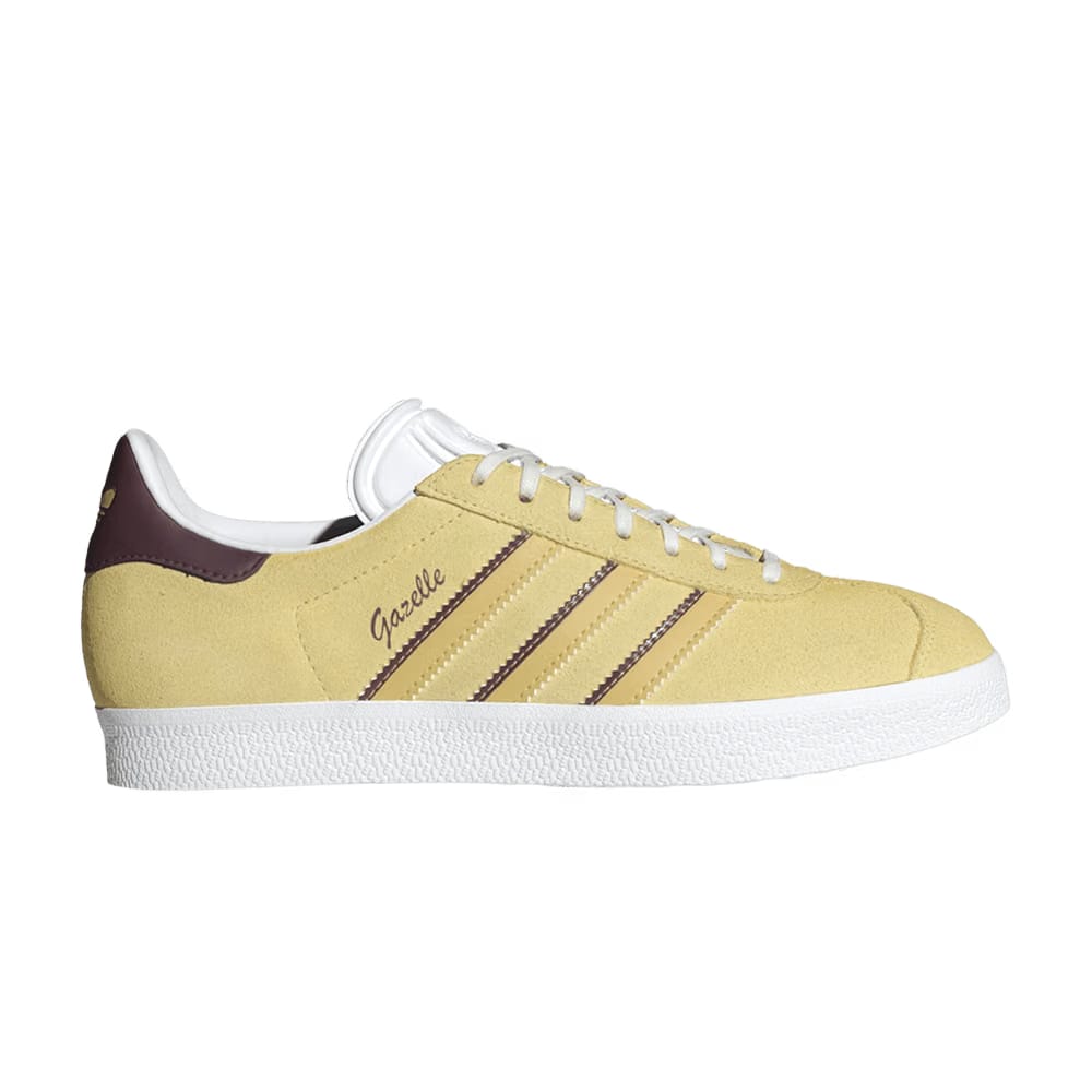 Adidas Wmns Gazelle 'Almost Yellow Maroon'