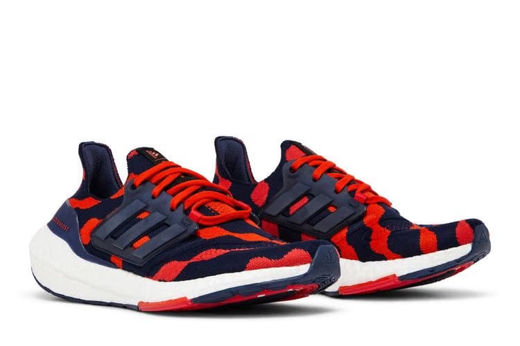 Marimekko x adidas Wmns UltraBoost 22 'Lush Red Navy'