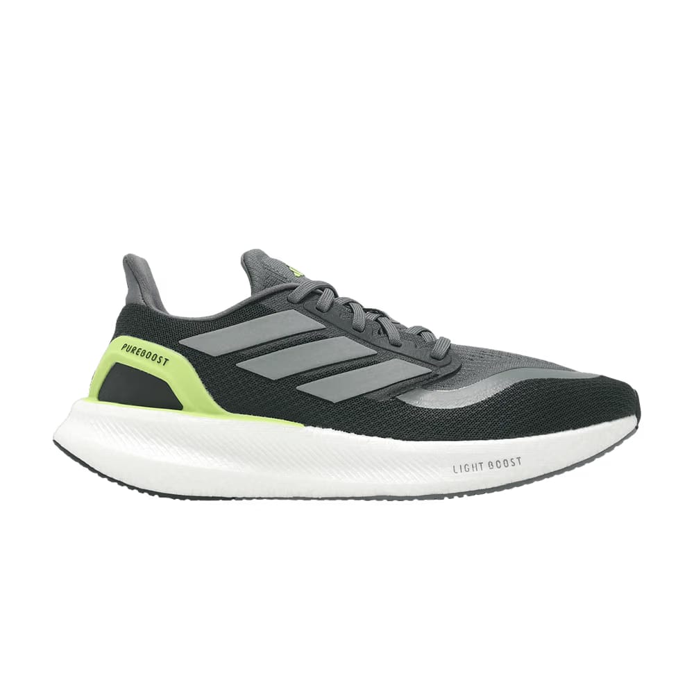 Adidas PureBoost 5 Black Iron Metallic Lime