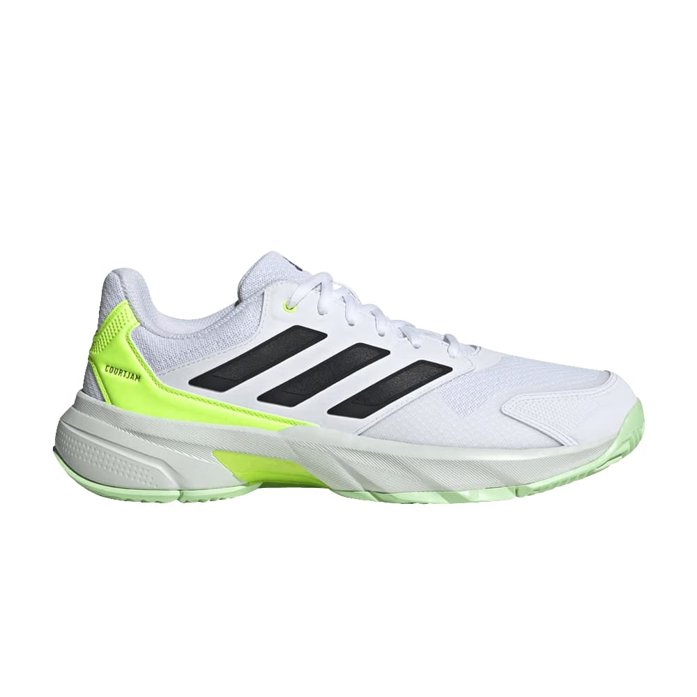 Adidas CourtJam Control 3 White Lucid Lemon