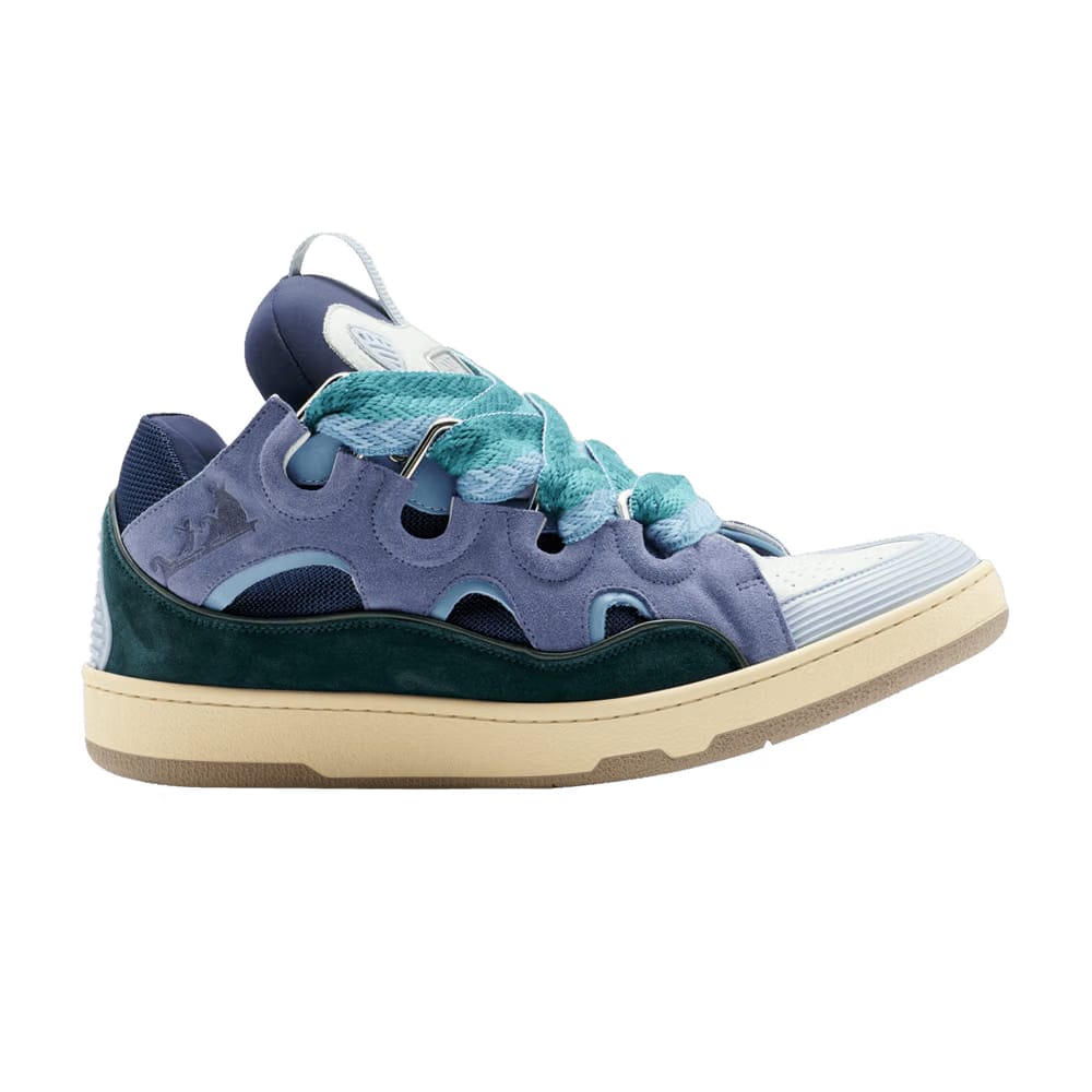 Lanvin Wmns Curb Sneakers 'Blue Purple Green'