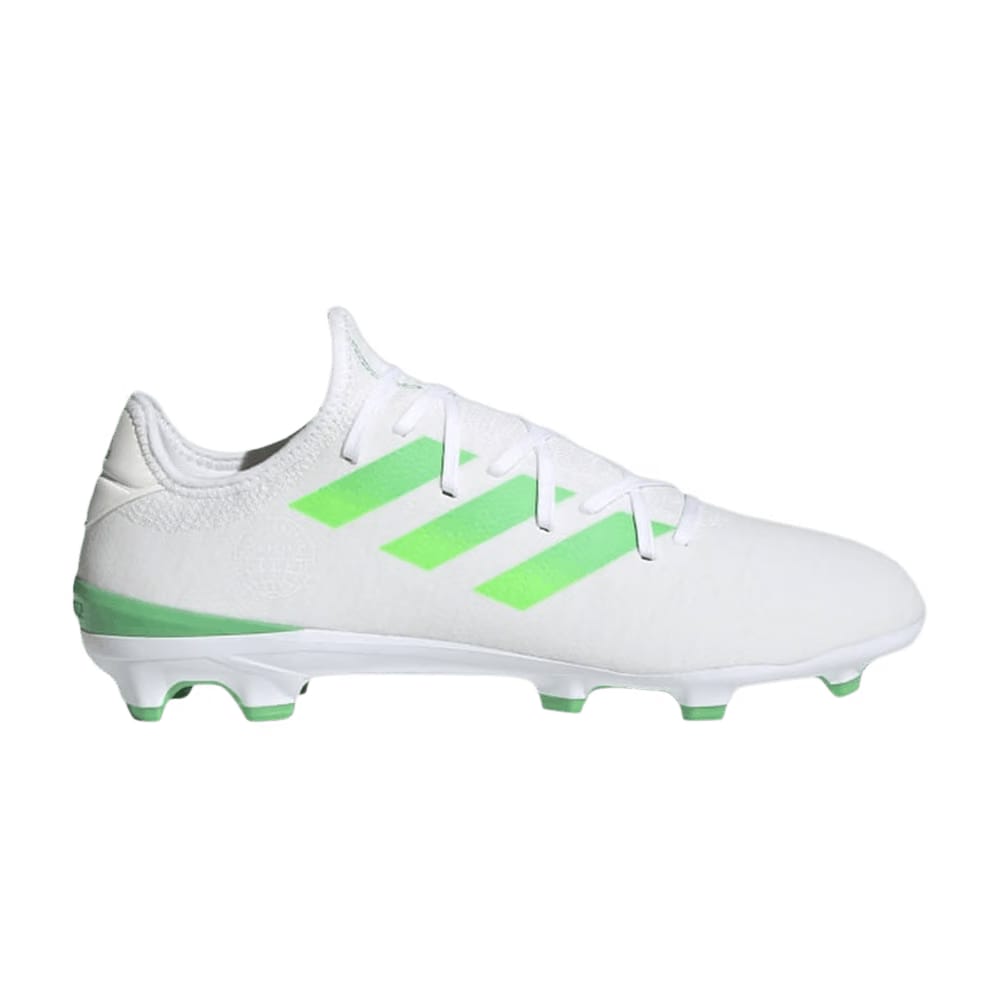 Adidas Gamemode Knit FG White Semi Screaming Green