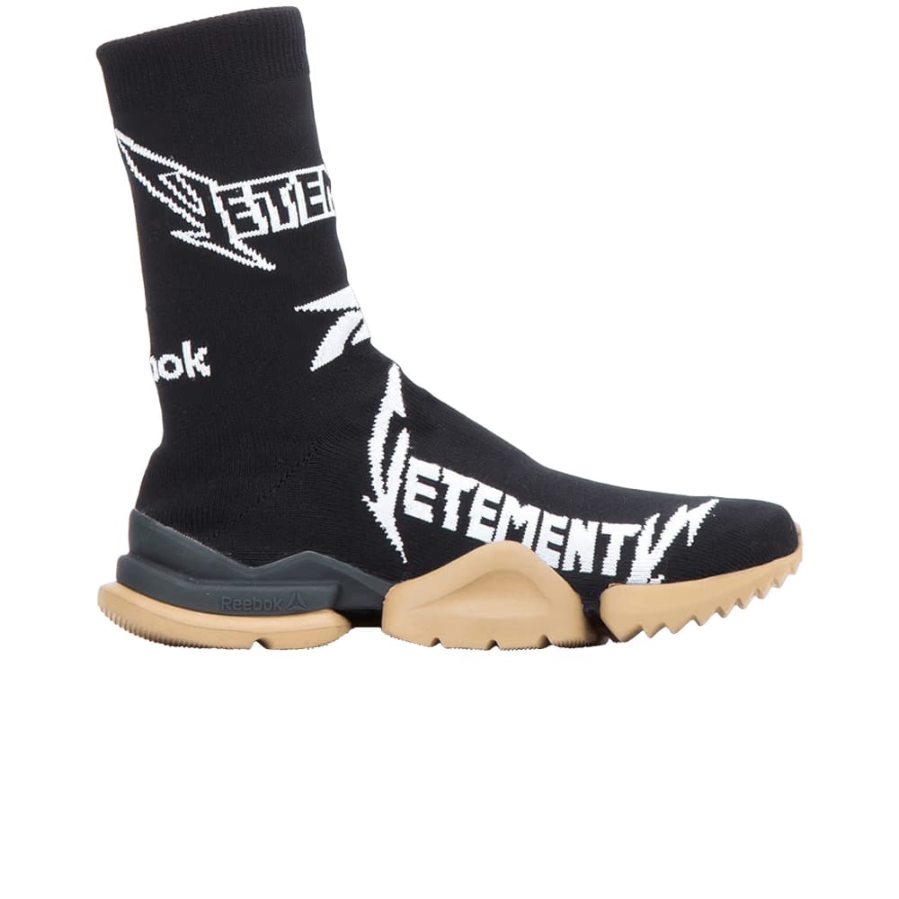 Reebok x Vetements Metal Sock Runner Boot 10th Anniversary - Black