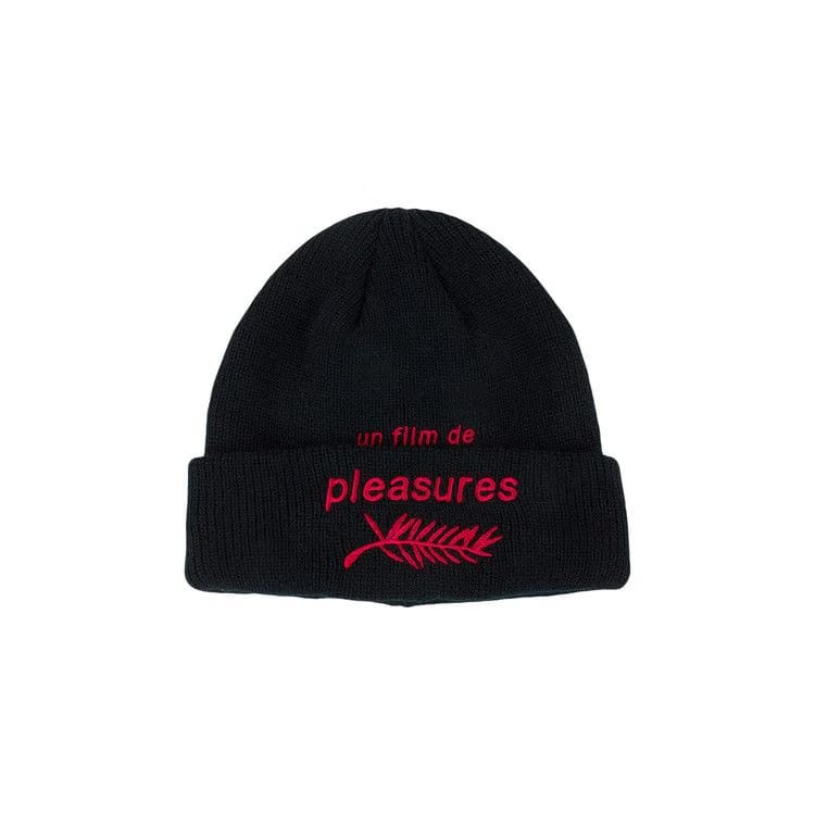 Pleasures Film Beanie Black