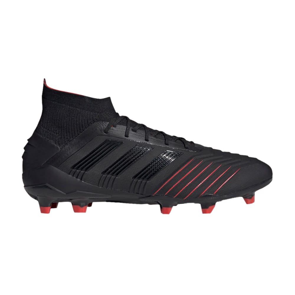 Adidas Predator 19.1 FG Black Active Red
