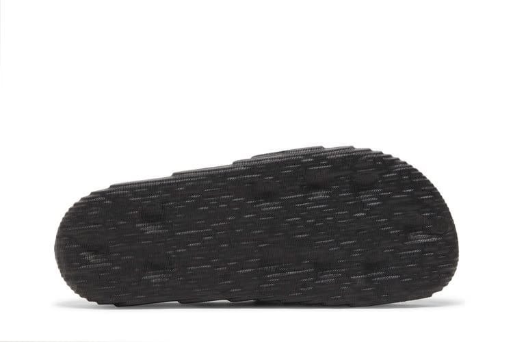 Adidas Adilette 22 Slides Black Scarlet
