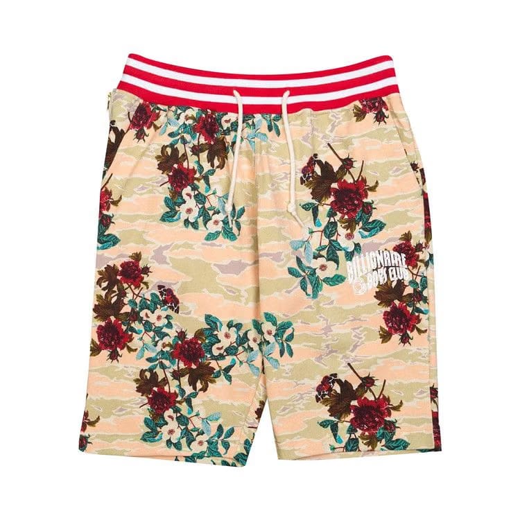 Billionaire Boys Club Hidden Floral Shorts White/Eggnog
