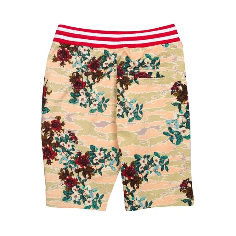 Billionaire Boys Club Hidden Floral Shorts White/Eggnog