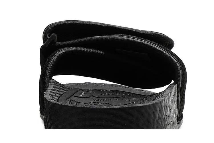 Pharrell x adidas Chancletas Hu Slide Black Future