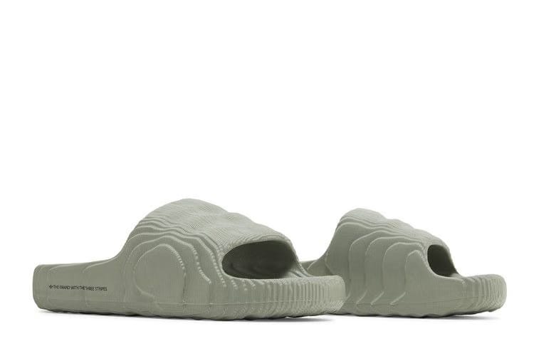 Adidas Wmns Adilette 22 Slides 'Silver Green'