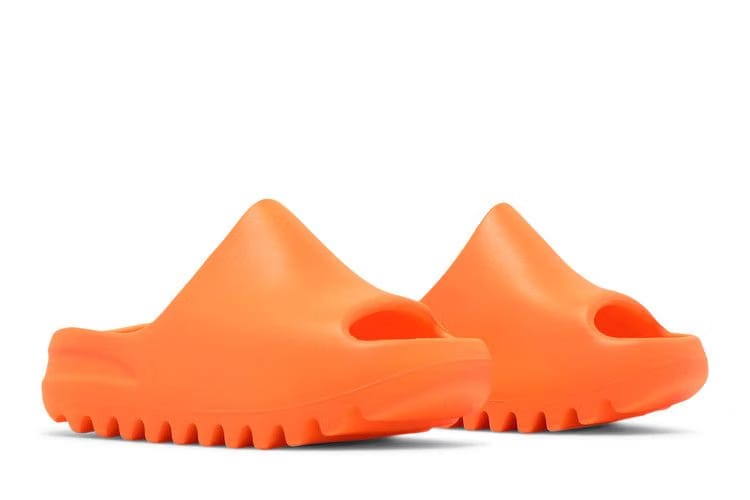 Adidas Yeezy Slides Kids Enflame Orange