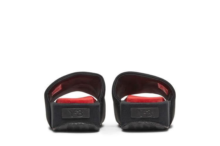 Adidas Y-3 Slide Black Red