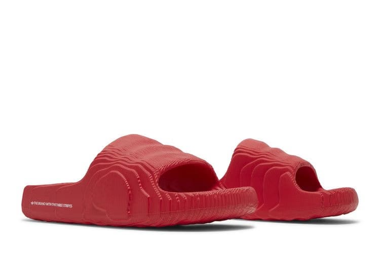 Adidas Adilette 22 Slides Scarlet