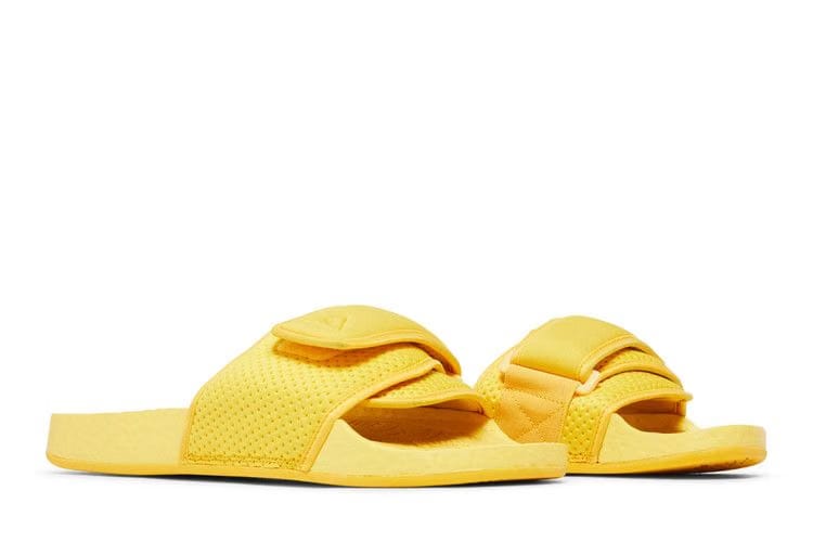 Pharrell x adidas Chancletas Hu Slides Bold Gold