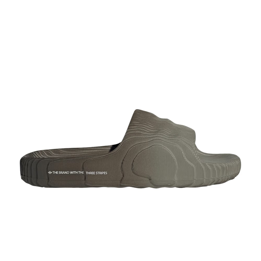 Adidas Adilette 22 Slide Silver Pebble