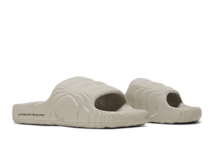 Adidas Adilette 22 Slides Clear Grey