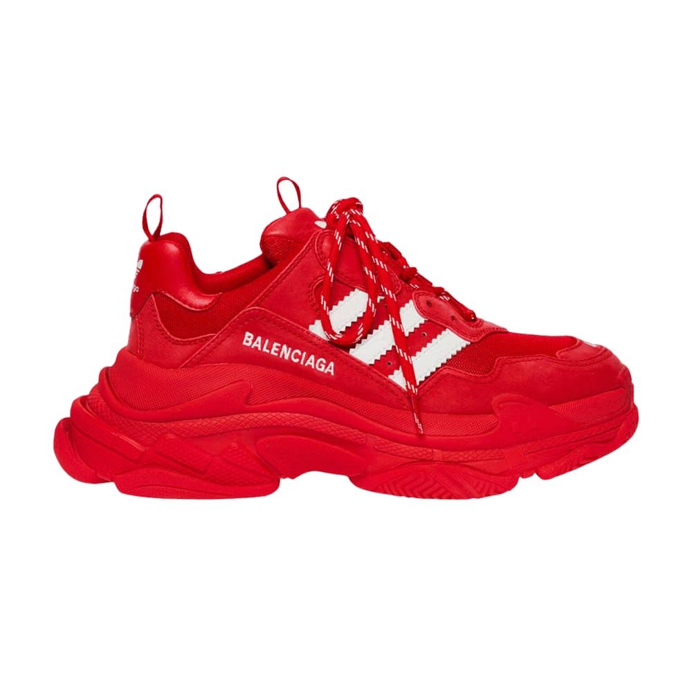 Adidas x Balenciaga Triple S Sneaker Red White