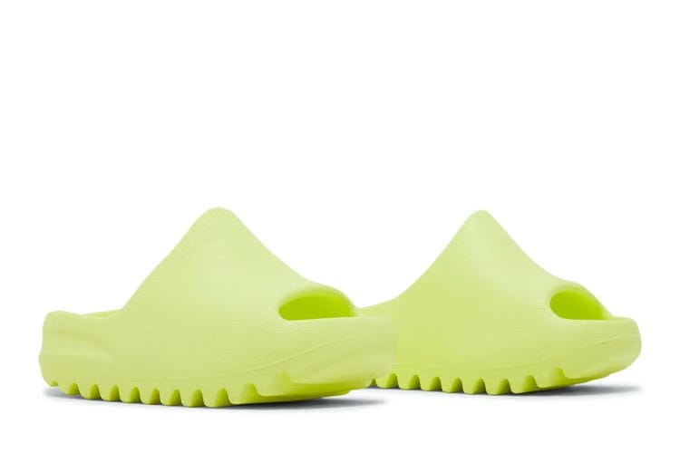 Adidas Yeezy Slides Kids Glow Green 2022