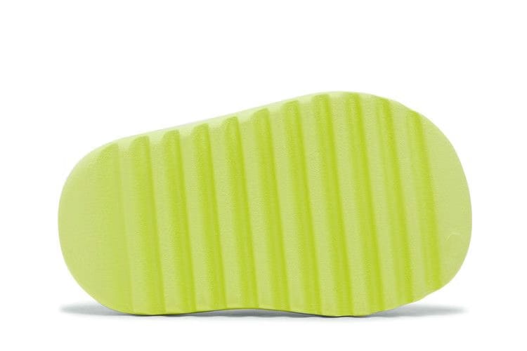 Adidas Yeezy Slides Kids Glow Green 2022