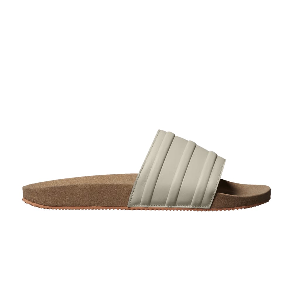 Adidas Adilette Premium Slides Cork Pack - Aluminium