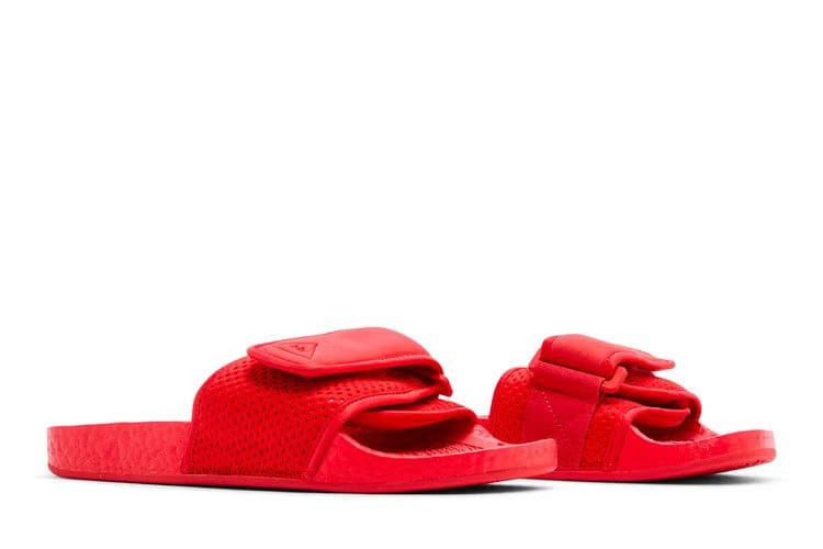 Pharrell x adidas Boost Slides Active Red