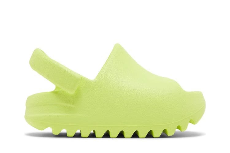 Adidas Yeezy Slides Infants Glow Green 2022
