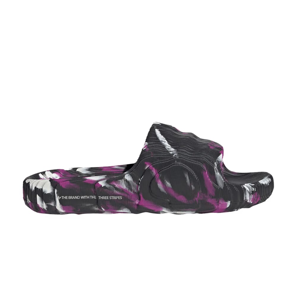 Adidas Adilette 22 Slide Race To Mars Pack - Carbon Flash Pink