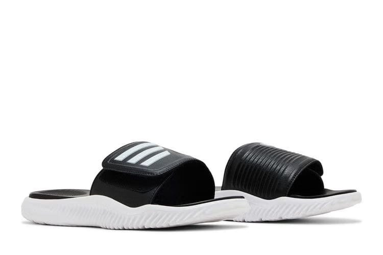 Adidas Alphabounce Slide Black White