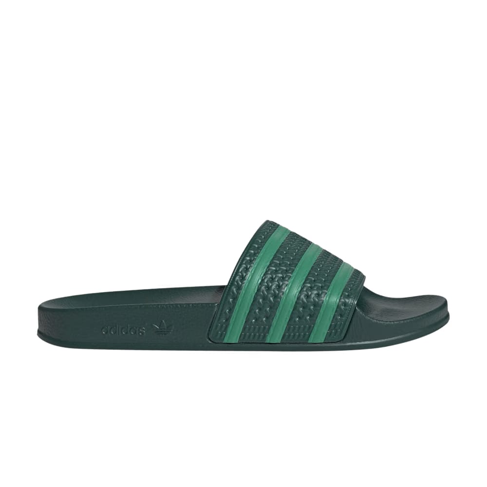 Adidas Adilette Slides Dark Green