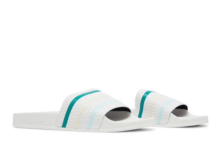 Adidas Adilette Slide White Halo Mint