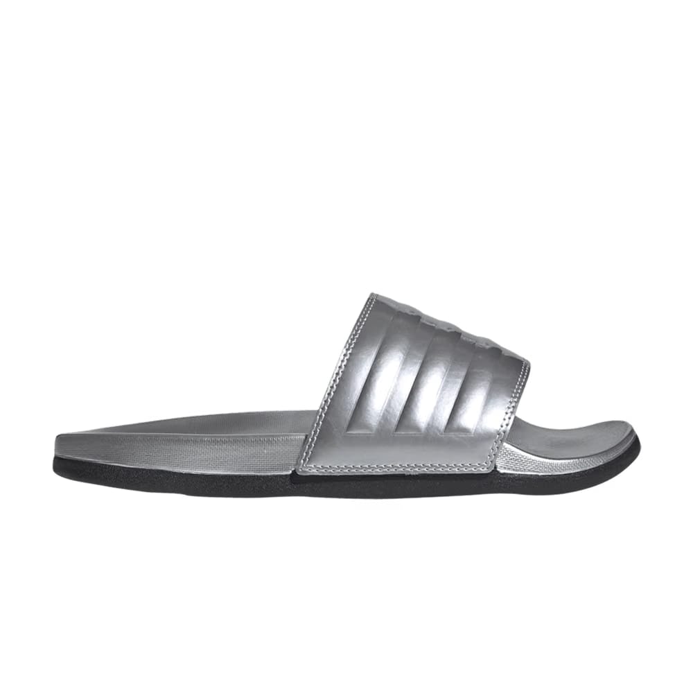 Adidas Wmns Adilette Comfort Slide 'Silver Metallic'