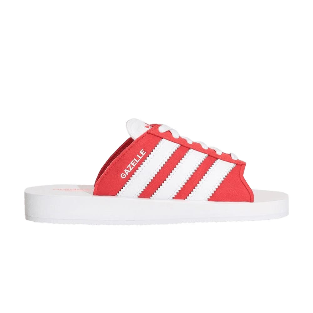 Adidas Gazelle Beach Slides Red