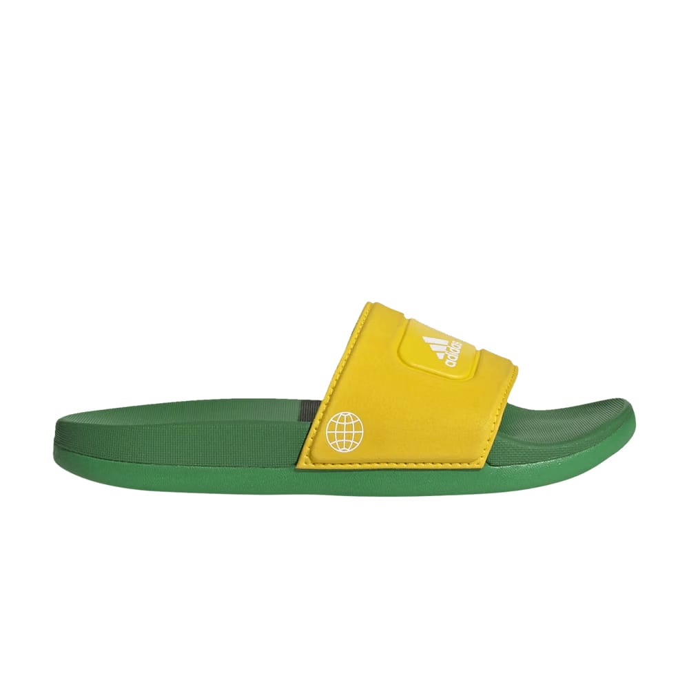 LEGO x adidas Adilette Slide J Equipment Yellow Green