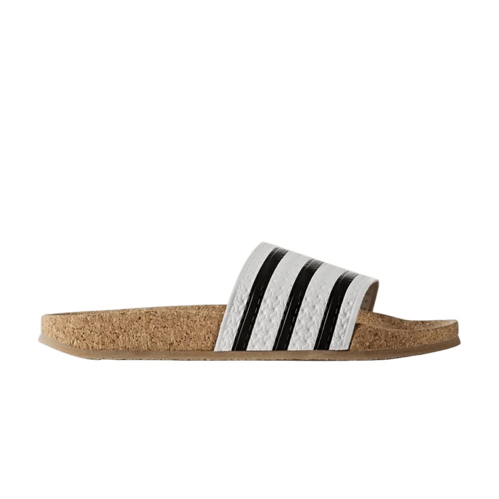 Adidas Wmns Adilette Cork Slide 'White'
