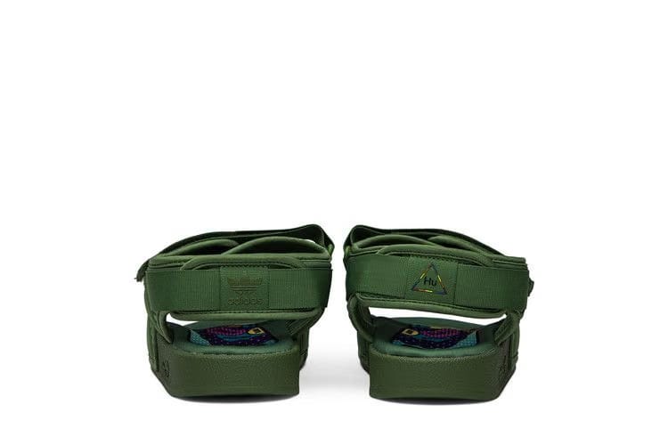 Pharrell x adidas Adilette 2.0 Sandal Tribe Green