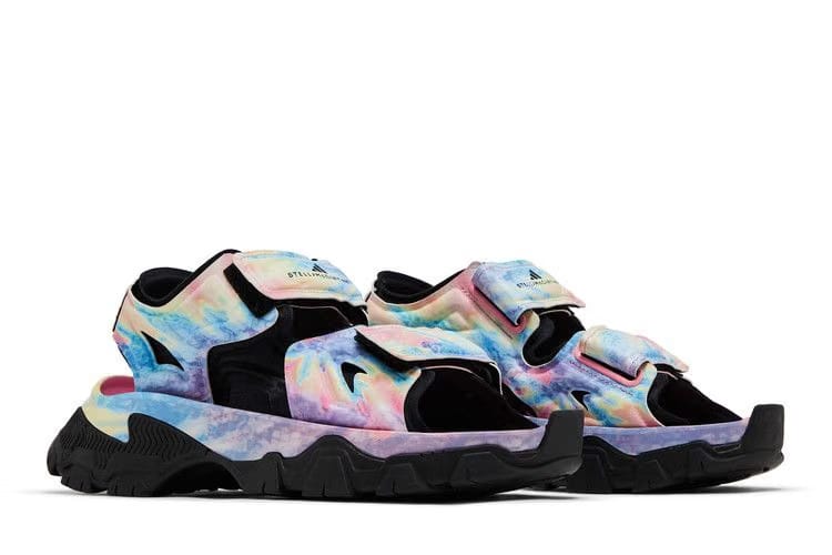 Stella McCartney x adidas Wmns Hika Outdoor Sandal 'Bliss Pink Frozen Yellow Tie Dye'