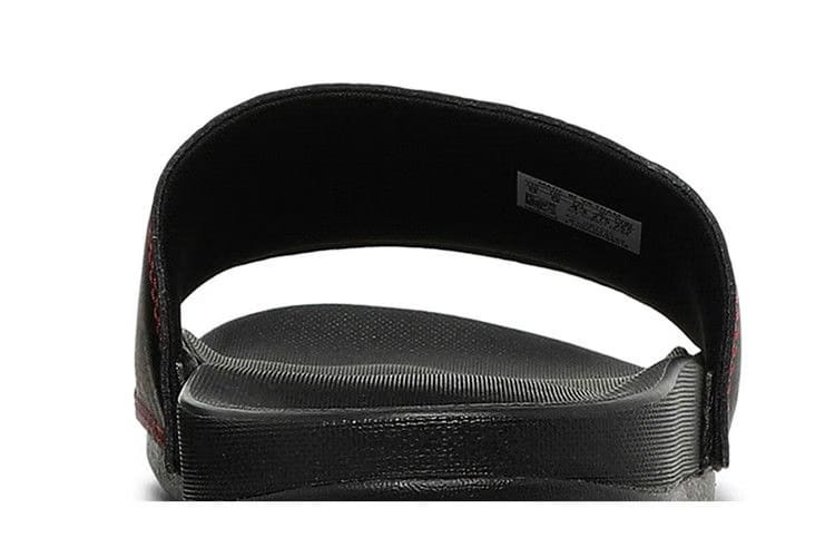 424 x Arsenal FC x adidas Adilette Comfort Slide Black Scarlet