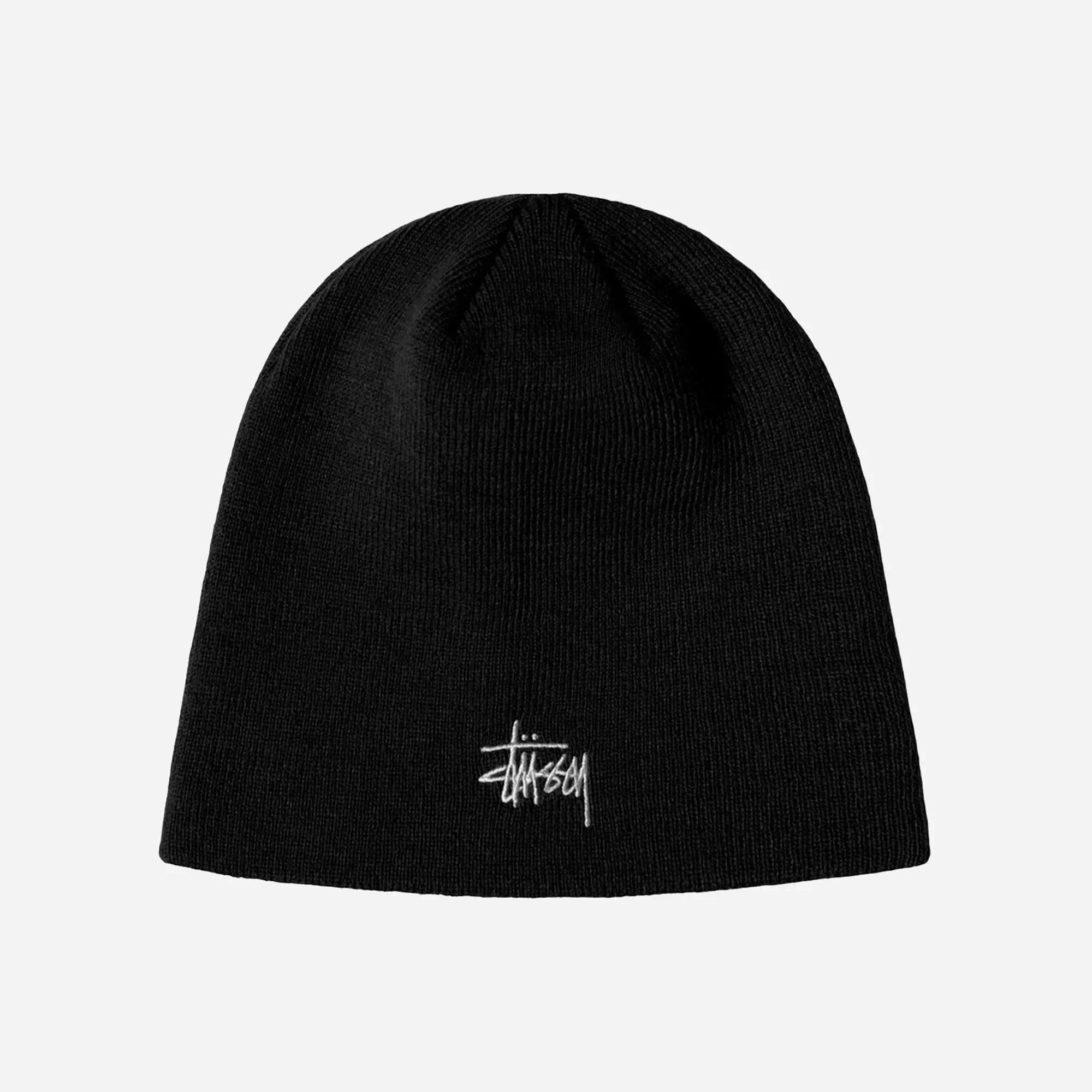 Stussy Basic Skullcap Beanie Black