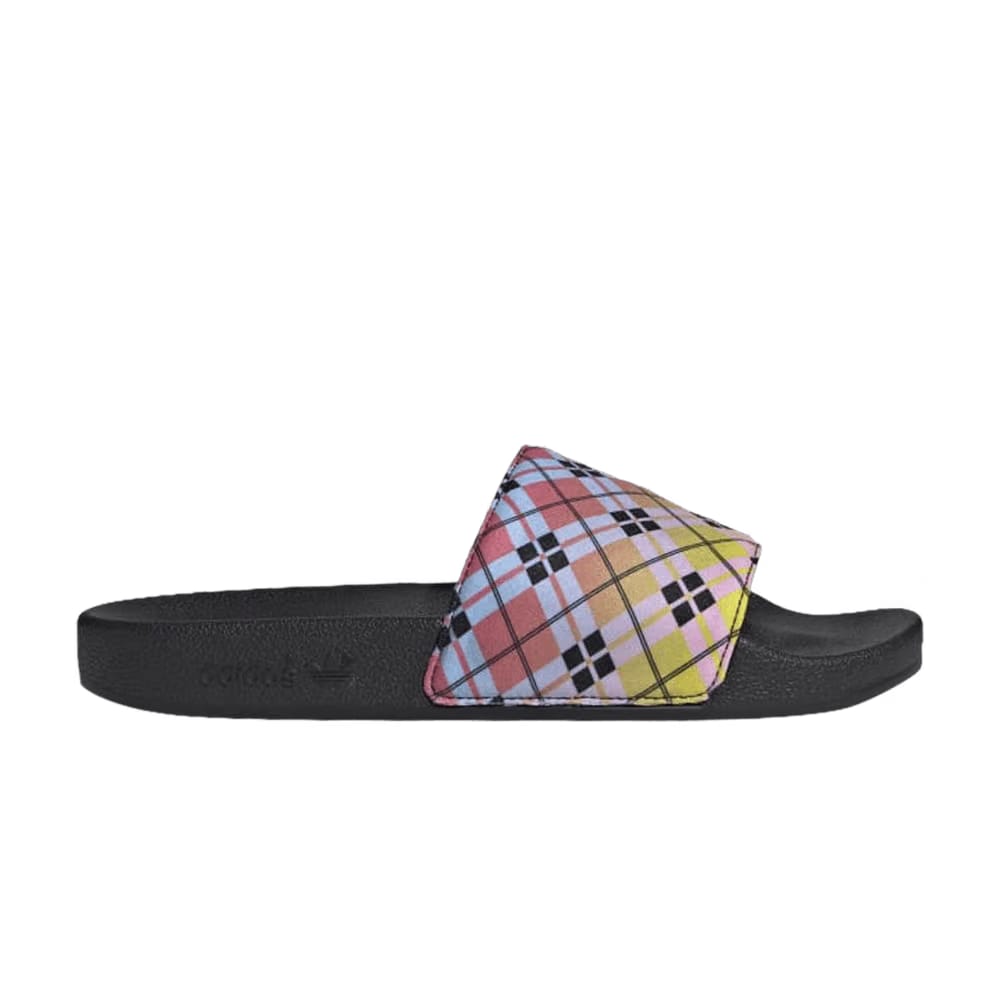 Adidas Adilette Slides Plaid